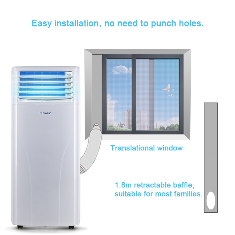 Tragbarer Ventilator für die Klimaanlage zu Hause mit Fernbedienung