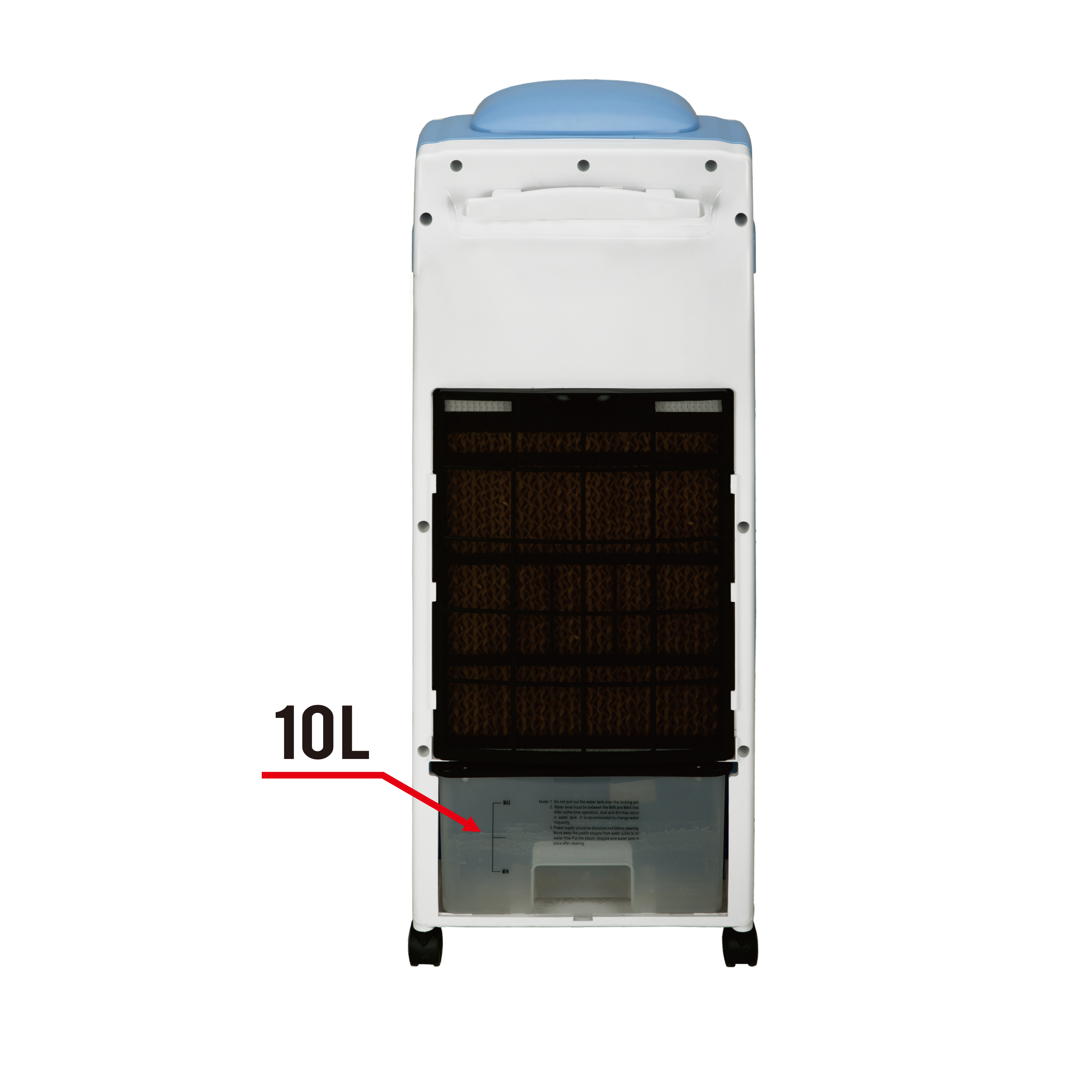 10-Liter-Luftkühler für den Innenbereich mit Fernbedienung