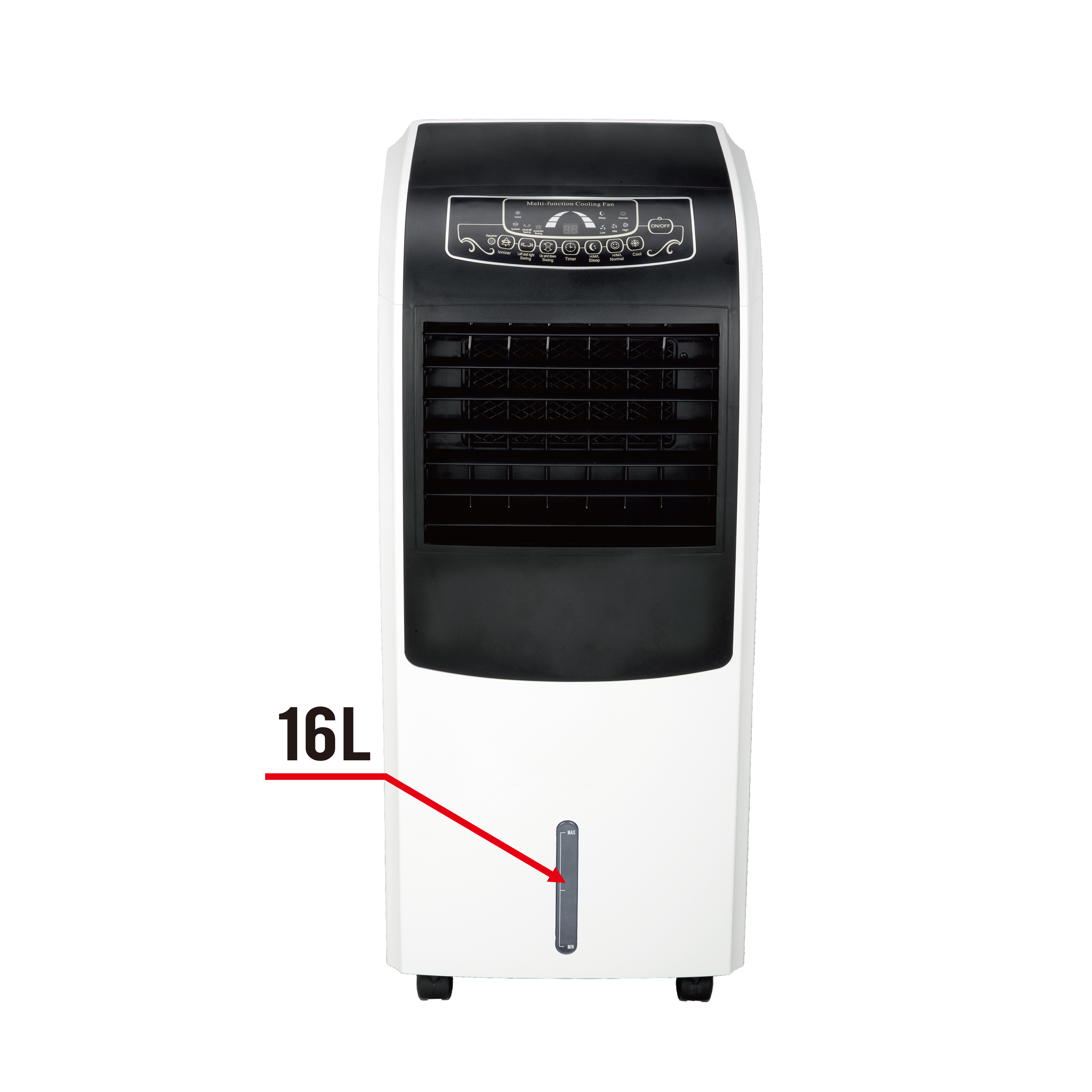 16L Gebläse-Verdunstungsluftkühler für den Innenbereich